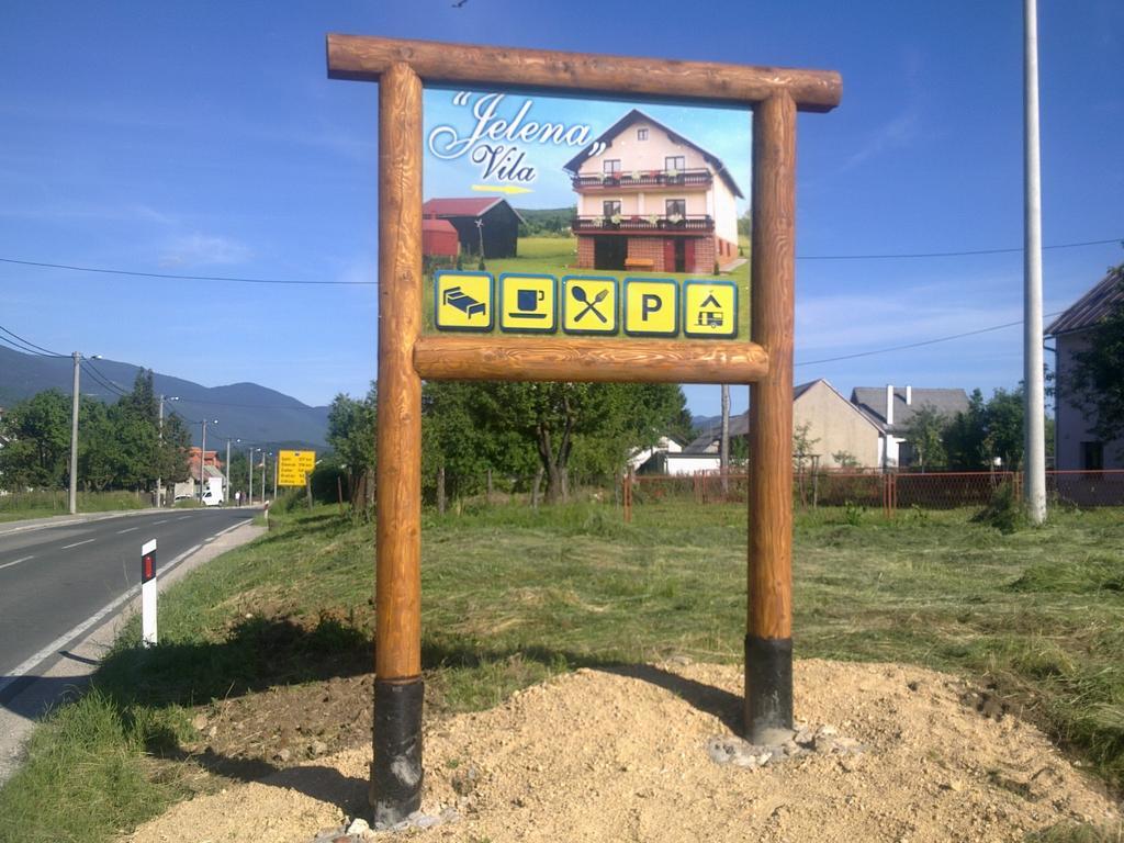 Jelena Hotel Korenica Exterior photo